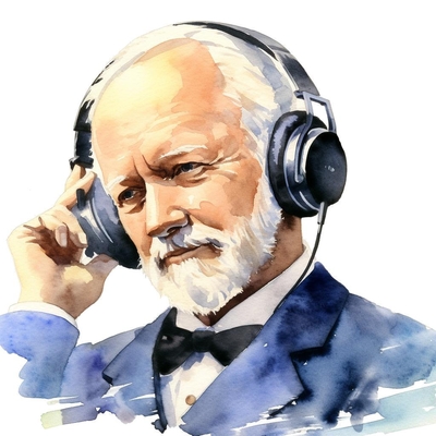Tchaikovsky presenting a listen guide for his Symphony No 6's I. Adagio, Allegro Non Troppo