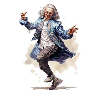 Mozart dancing