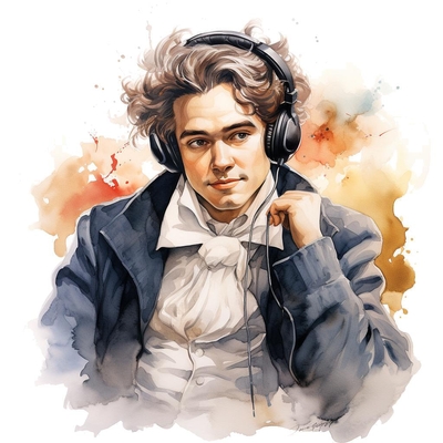 Beethoven presenting the backstory of his Violin Concerto in D Major