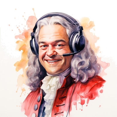 Bach presenting best moments of his Goldberg Variations